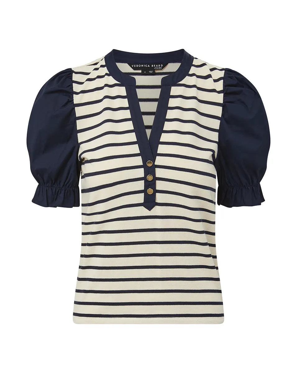 Marine/Off-White