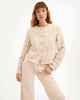 Dove/Gold Lurex