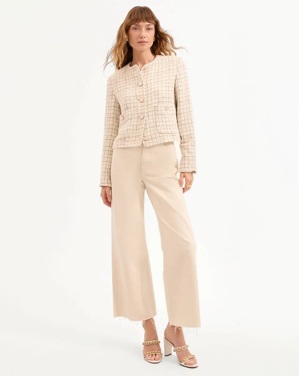 Dove/Gold Lurex
