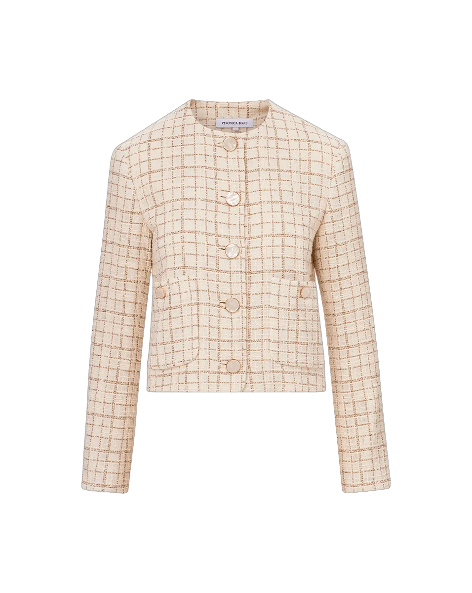 Dove/Gold Lurex