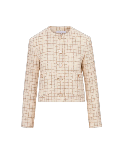 Dove/Gold Lurex