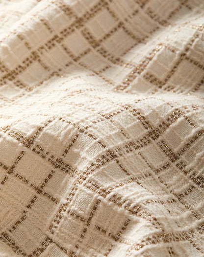 Dove/Gold Lurex
