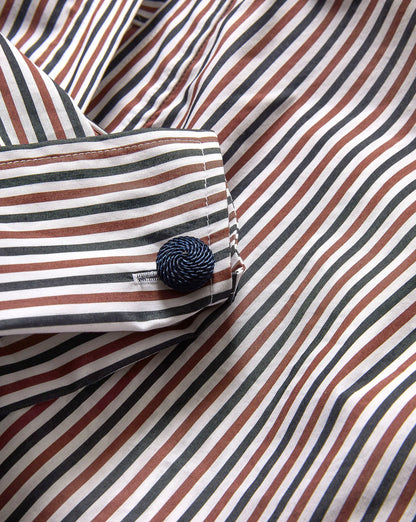 Navy/Brandy Multi