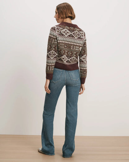 Burgundy Multi