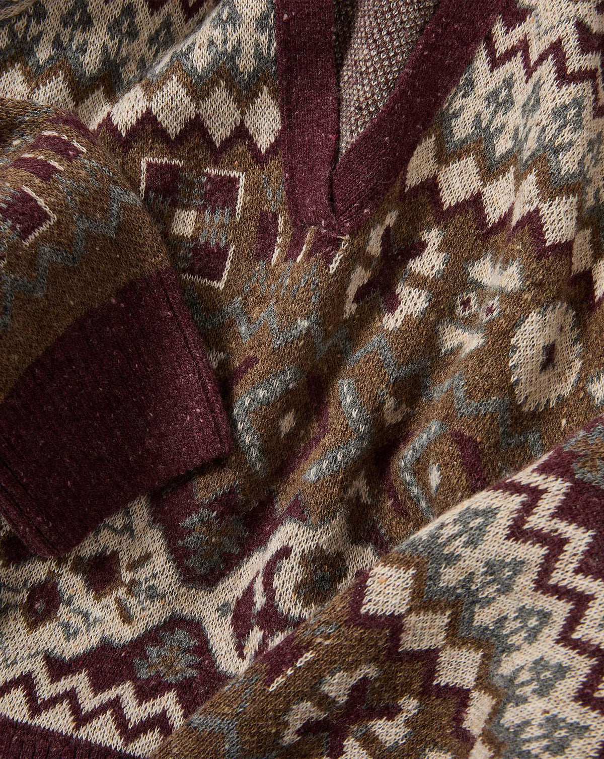 Burgundy Multi