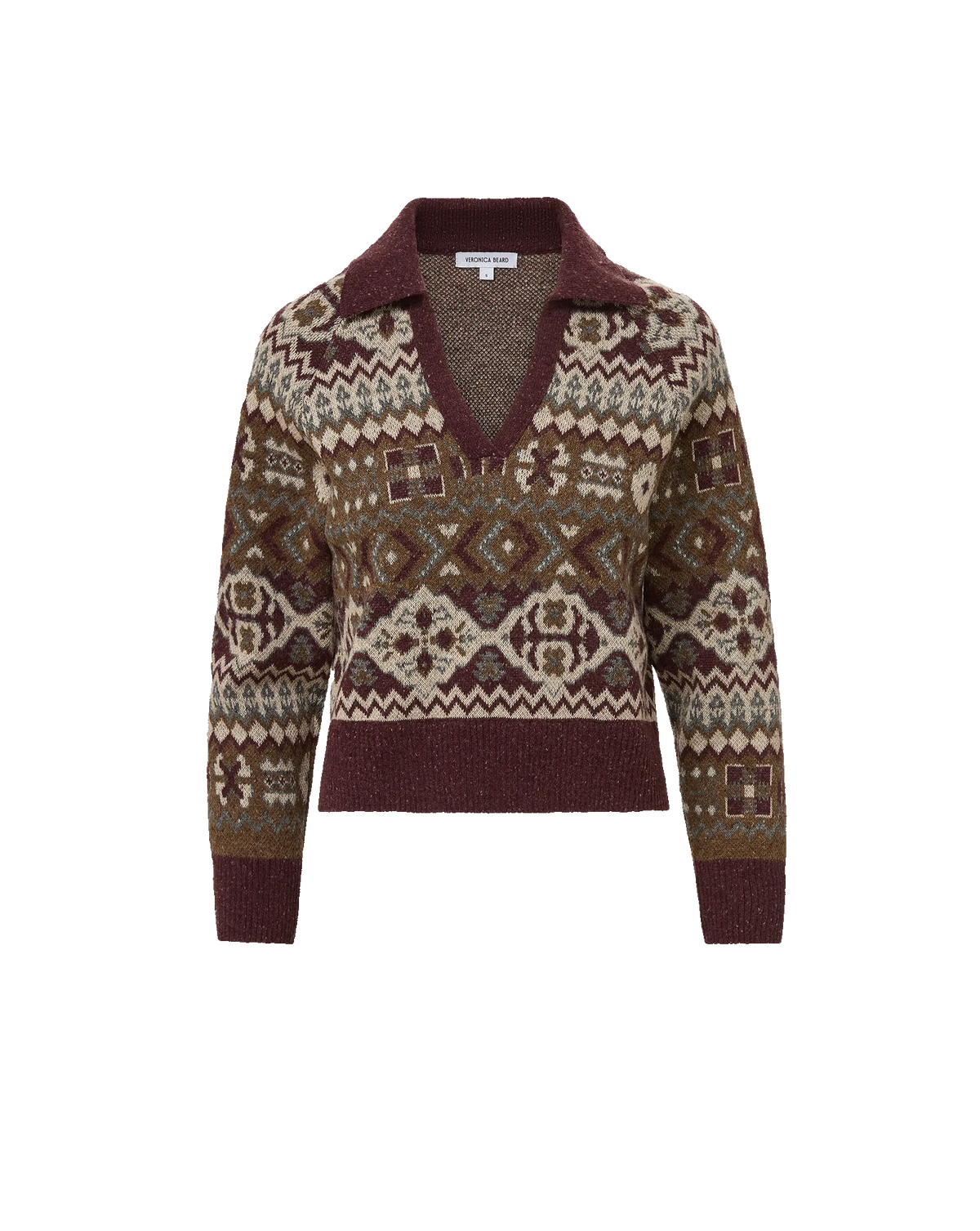 Burgundy Multi