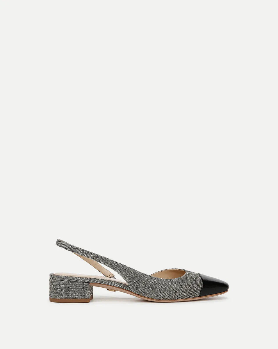 Silver Lurex/Black