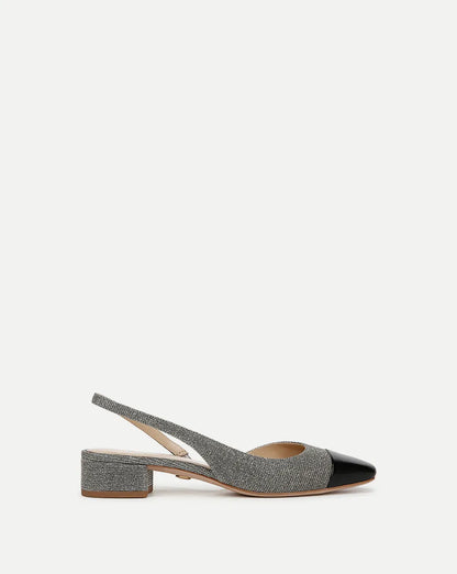 Silver Lurex/Black