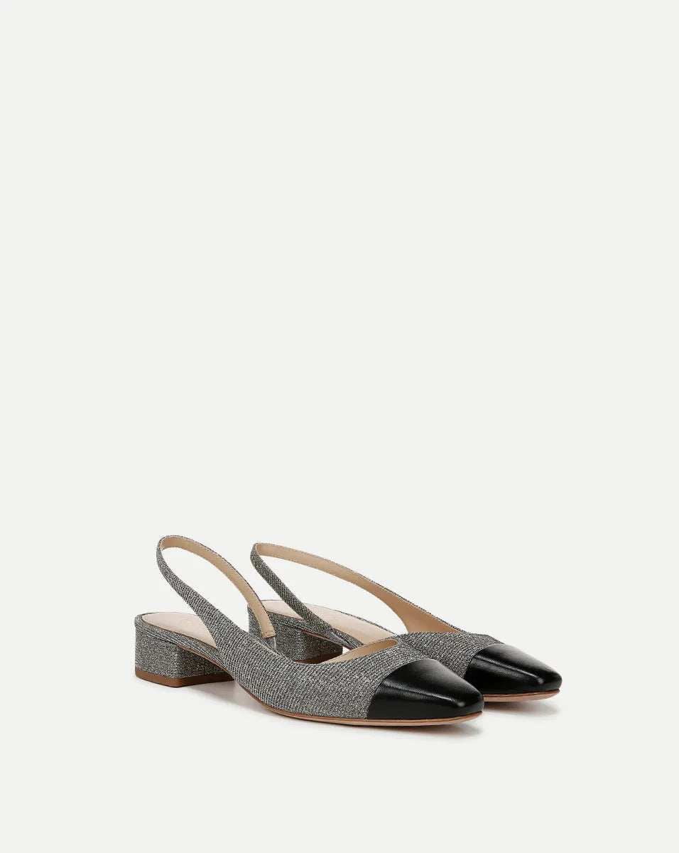 Silver Lurex/Black