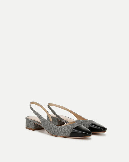 Silver Lurex/Black