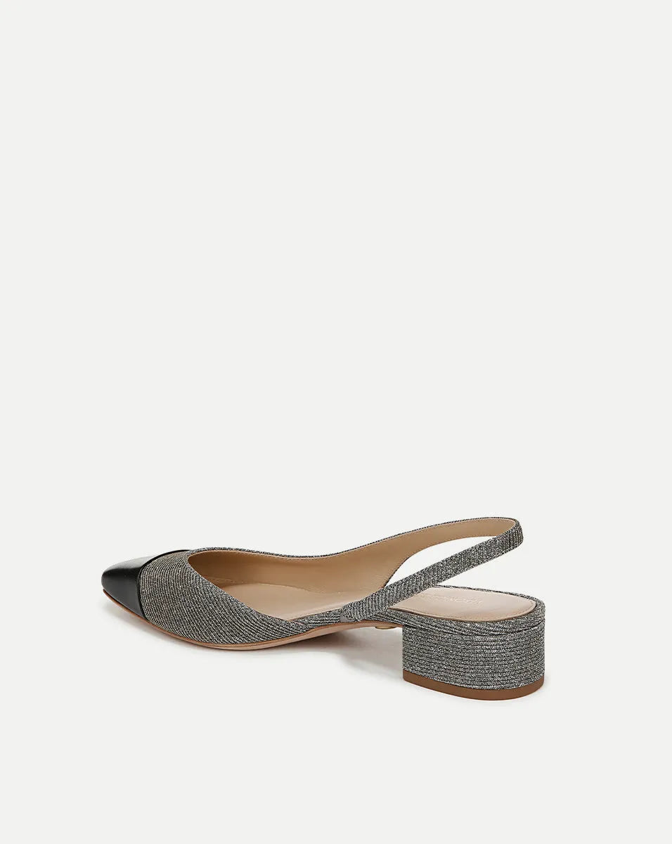 Silver Lurex/Black