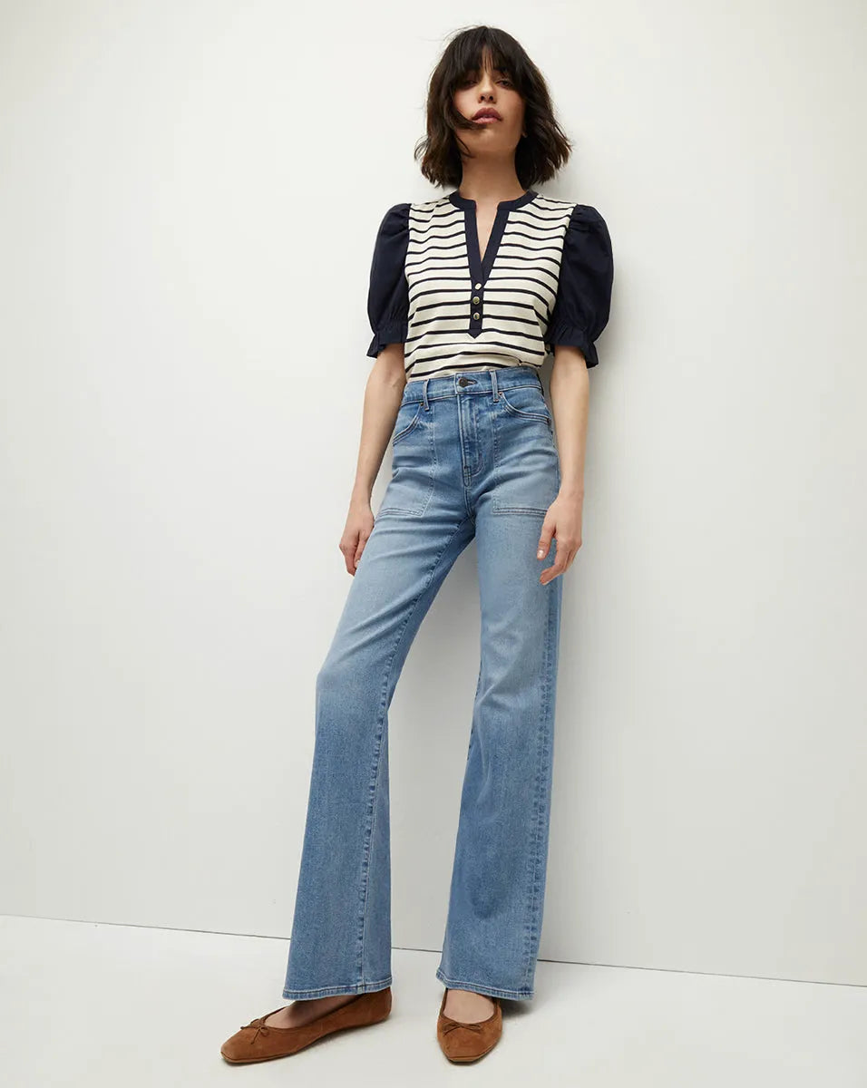 Marine/Off-White