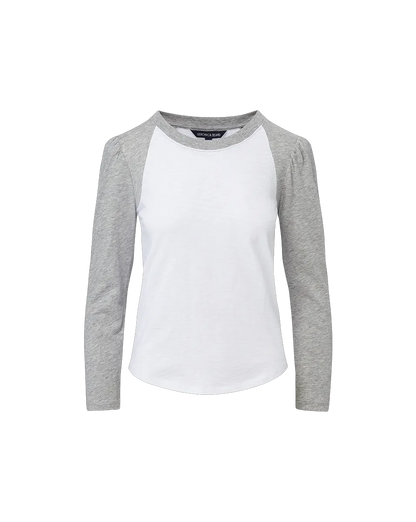 White/Heather Grey