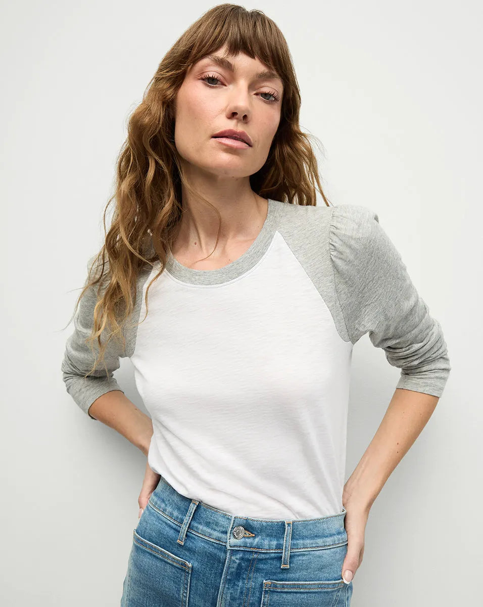 White/Heather Grey