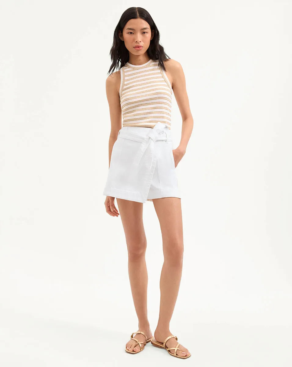 Khaki/White