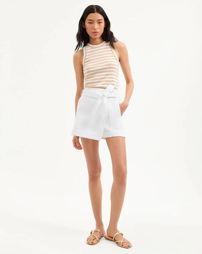 Khaki/White