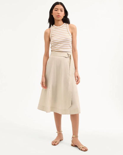 Khaki/White
