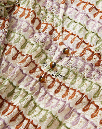 Deep Ochre/Dove White Multi