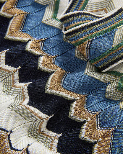 Sage/Navy/White